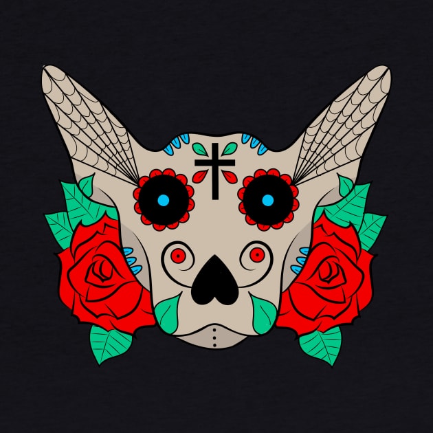 Xolo Sugar Skull 3 by darthspaz